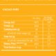 CACAO NIBS Nutritional Label