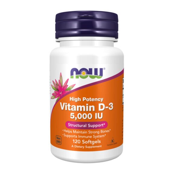 Now Vitamin D3 on White Background Now Vitamin D3 on White Background